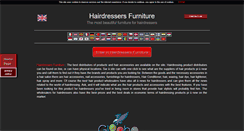 Desktop Screenshot of hairdressersfurniture.com